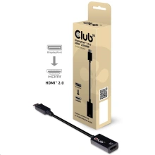 Club3D DisplayPort 1.4 na HDMI 2.0a 4K 60Hz, aktivní adaptér