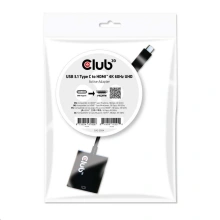 Club3D USB-C 3.1 na HDMI 2.0, aktivní adaptér