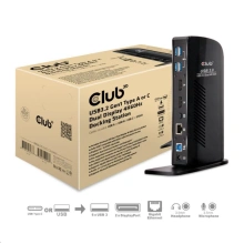 Club3D USB 3.0 Dual display 4K60HZ Dokovací stanice