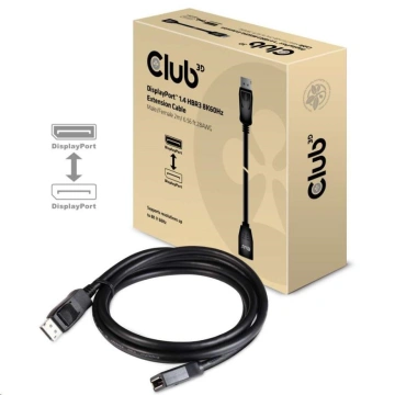 Club3D DP 1.4 extension cable 2m