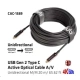 Club3D kabel USB-C 3.2 Gen2, M/M, aktivní, optický, 20m, černá