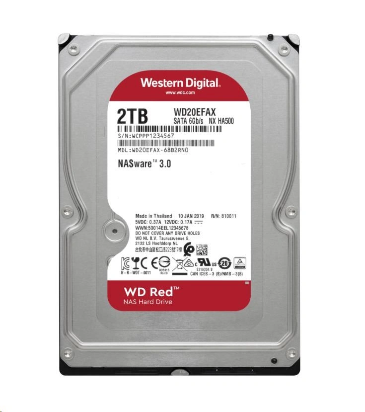 WD Red (WD20EFAX) 2TB SATAIII