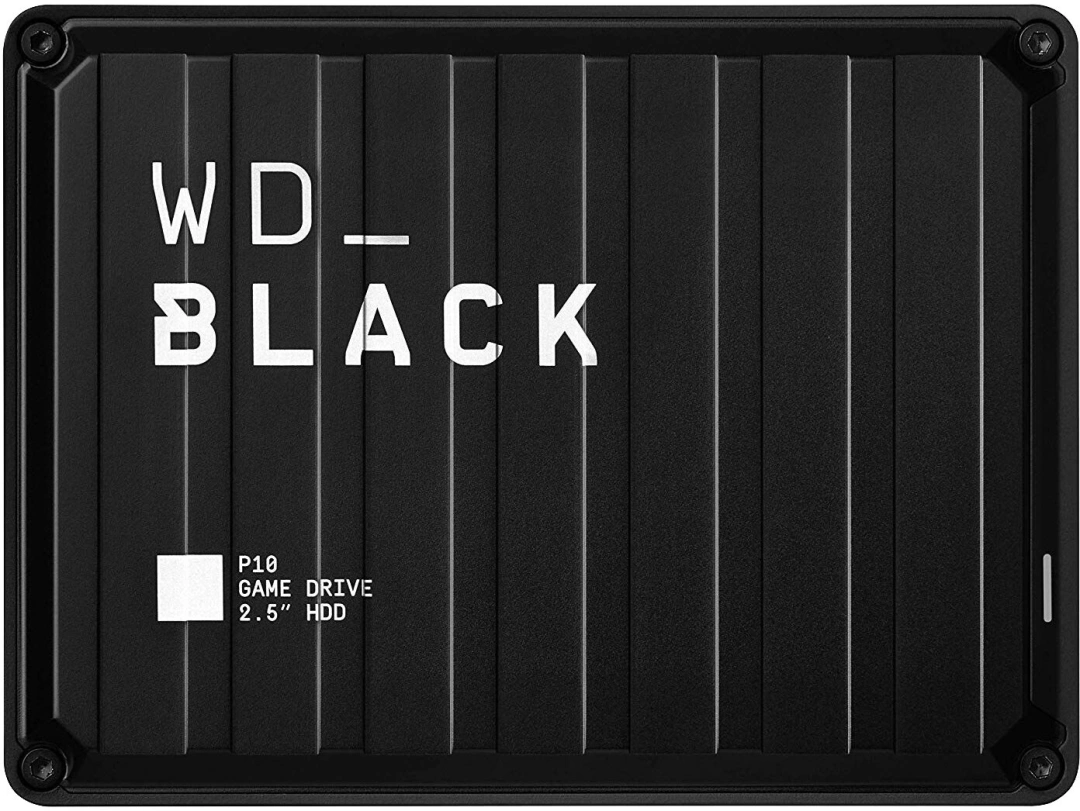 WD BLACK P10 Game Drive - 4TB, černá