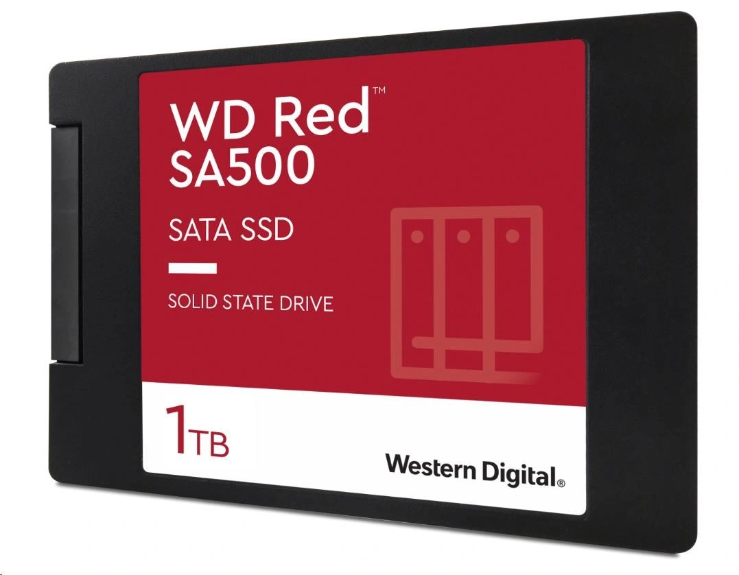 WD Red SA500 SSD, 2,5" - 1TB