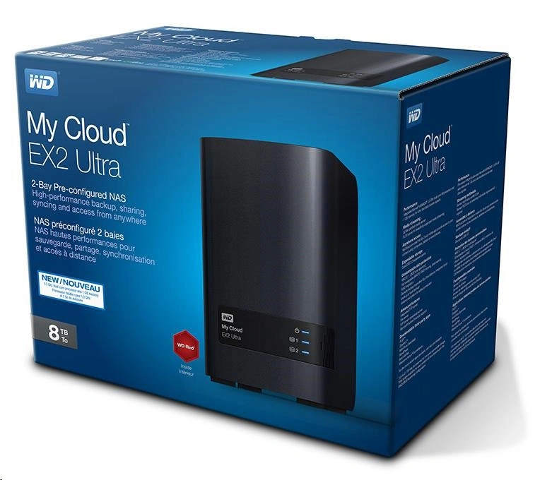 WD My Cloud EX2 Ultra 8TB 2x 4TB