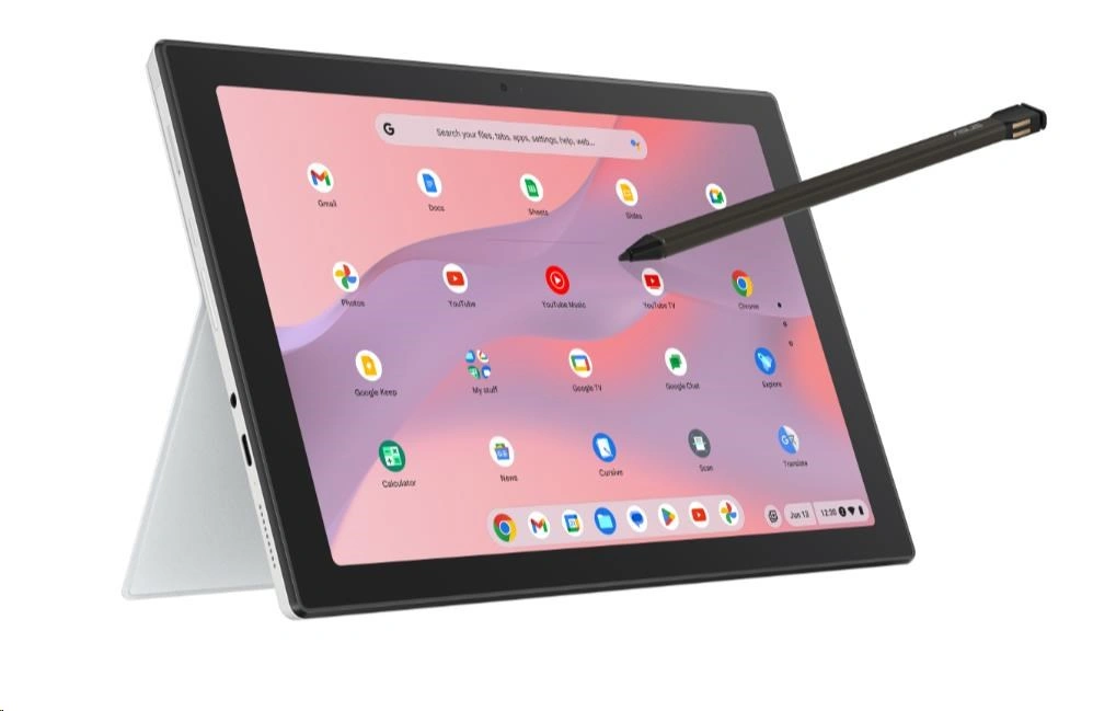 ASUS Chromebook CM30 Detachable (CM3001), stříbrná