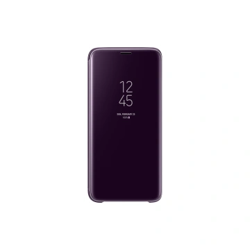 Samsung Galaxy S9 Clear View Standing Cover fialové