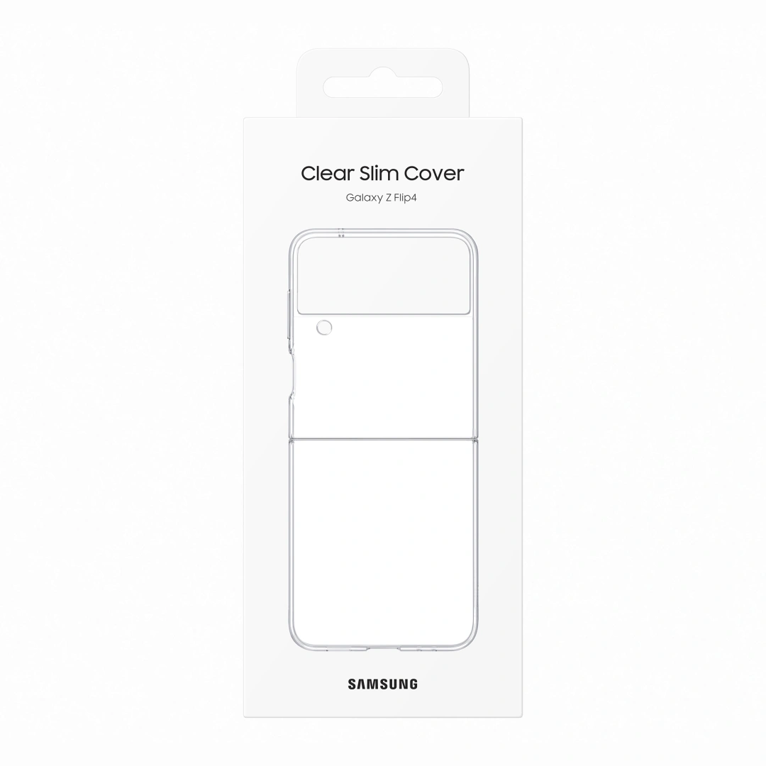 Samsung Samsung průhledné pouzdro pro Samsung Galaxy Z Flip 4 - Transparentní KP25114