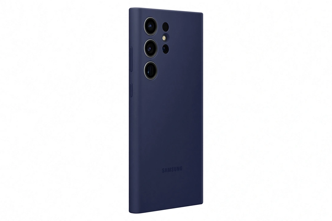 Samsung silikonový zadní kryt pro Galaxy S23 Ultra, modrá