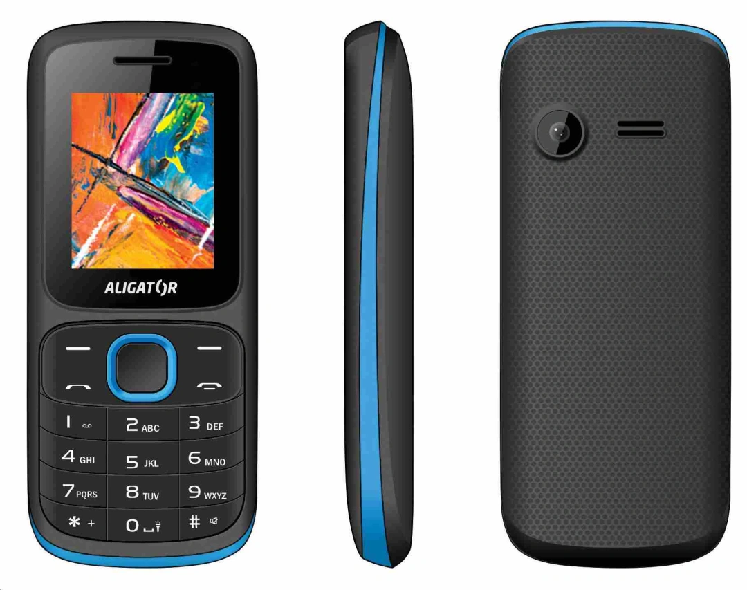 Aligator D210 Dual SIM, černo-modrý