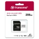 Transcend Micro SDXC 300S 256GB UHS-I U3 V30, s adaptérem
