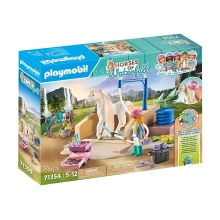 Playmobil Playmobil 71354 Isabella & Lioness mycí box
