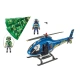 Playmobil Policejní vrtulník: Pronásledování padáku