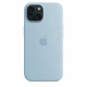 Apple iPhone 15 Silicone Case s MagSafe, světle modrá