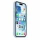 Apple iPhone 15 Silicone Case s MagSafe, světle modrá