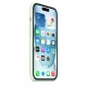 Apple iPhone 15 Silicone Case s MagSafe, světle mátová