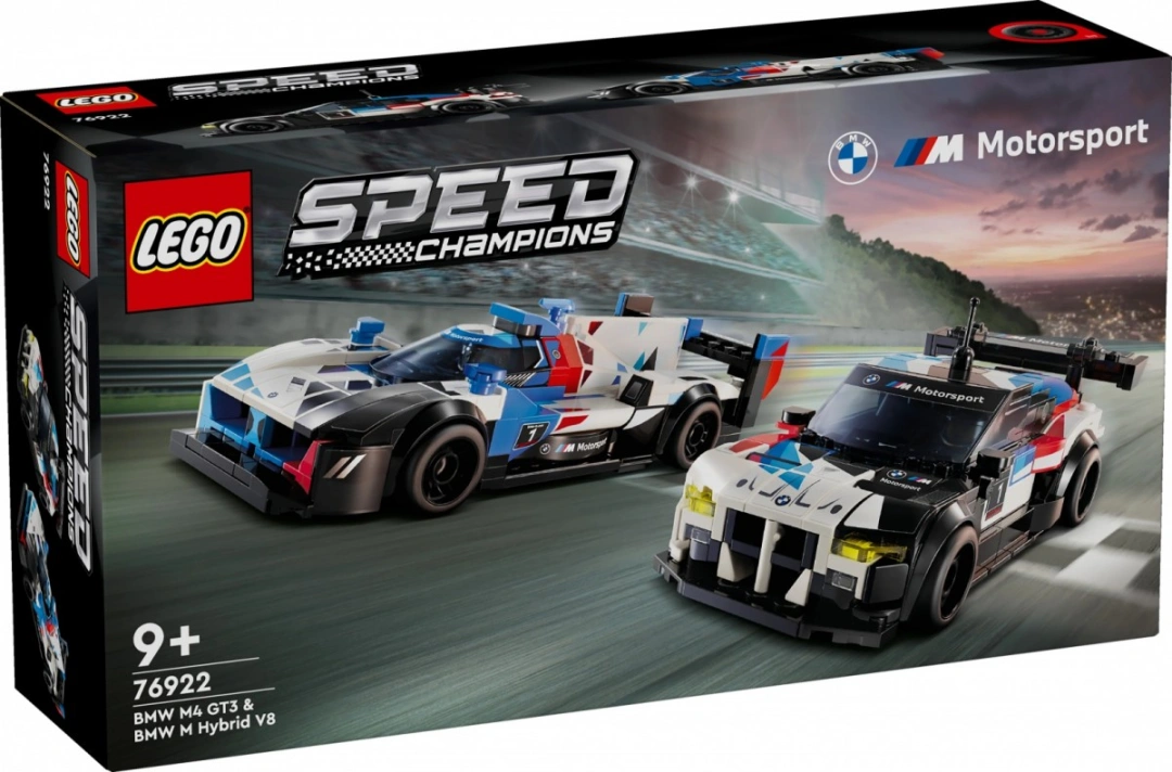 LEGO Speed Champions 76922 BMW M4 GT3 a BMW M Hybrid V8