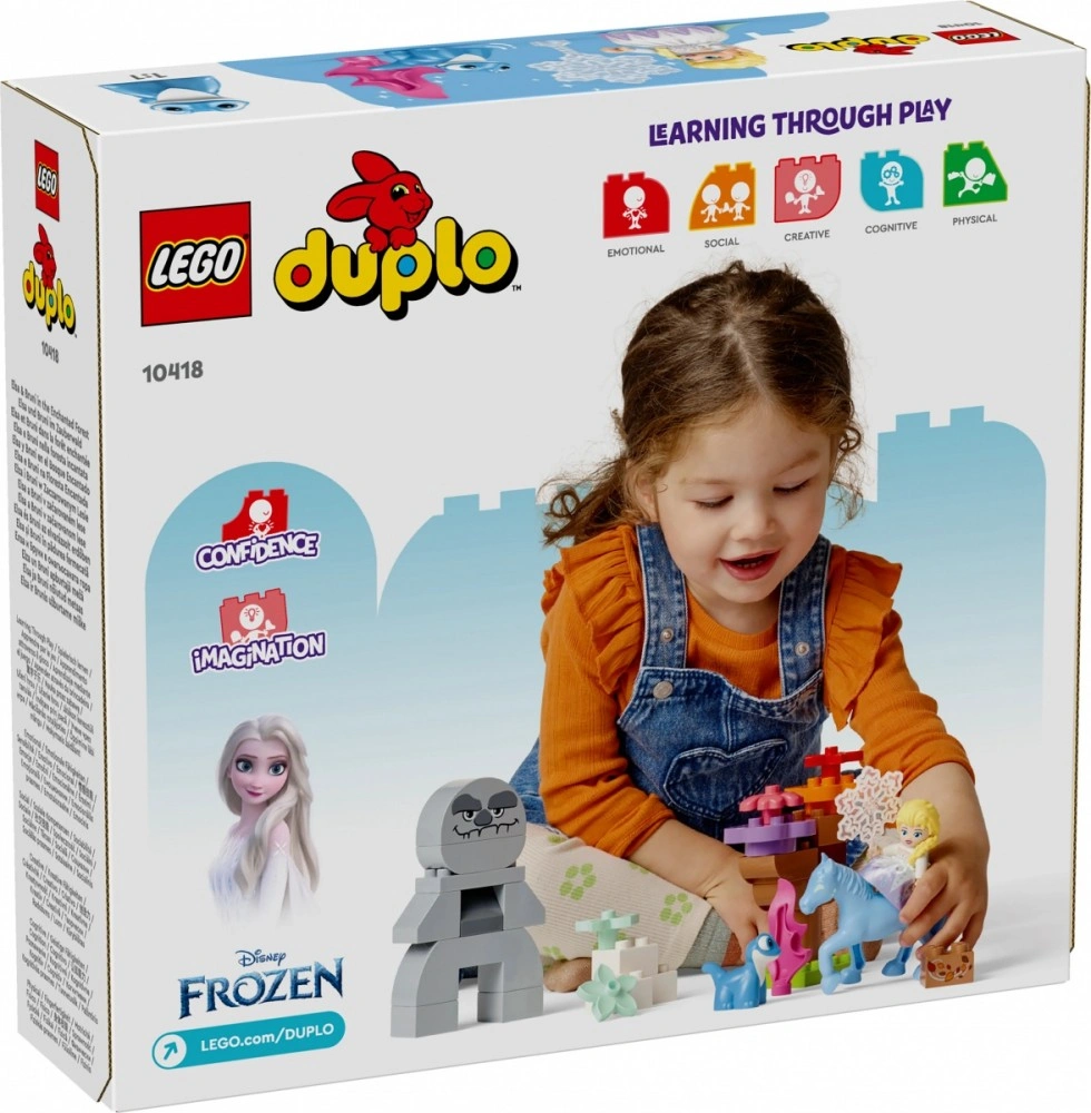 LEGO DUPLO Disney 10418 Elsa a Bruni v začarovaném lese