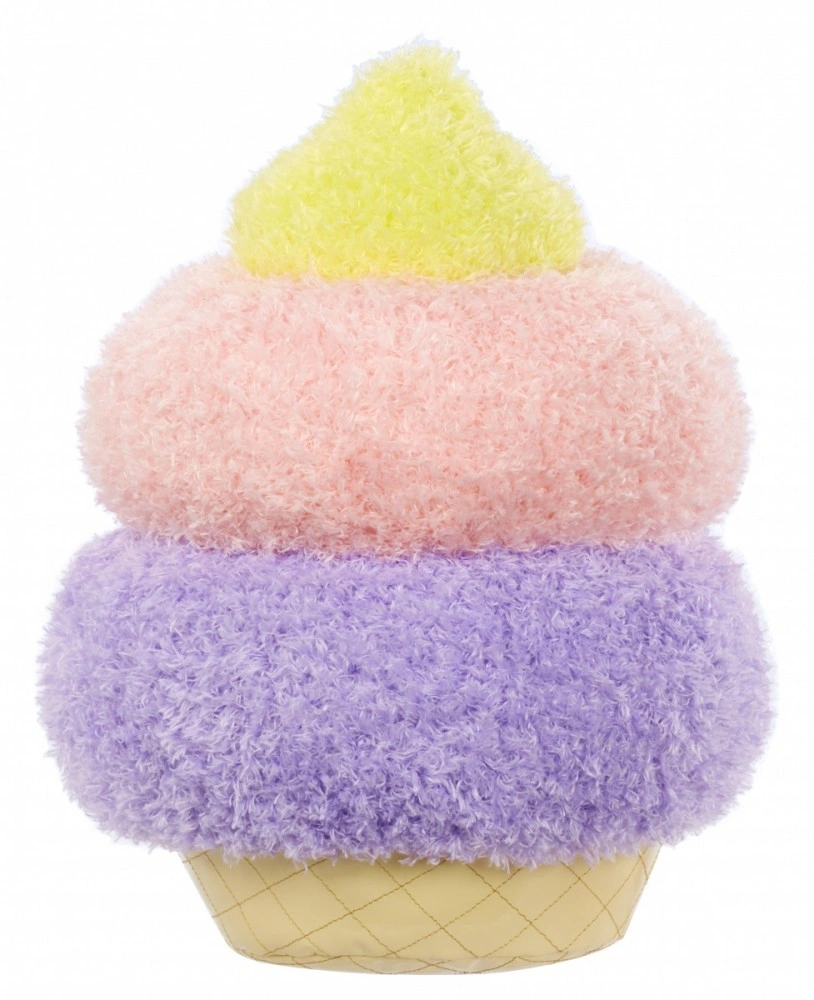 MGA Fluffie Stuffiez Velký chlupáček - Ice Cream