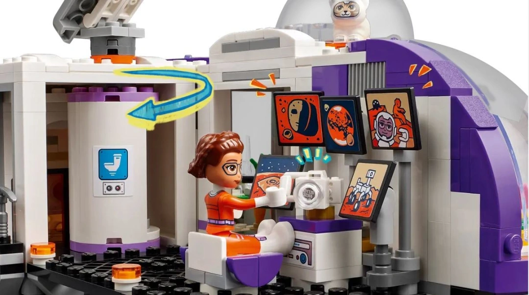 LEGO Friends 42605 Základna na Marsu a raketa