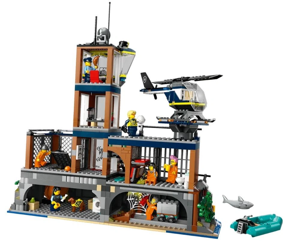 LEGO City 60419 Policie a vězení na ostrově