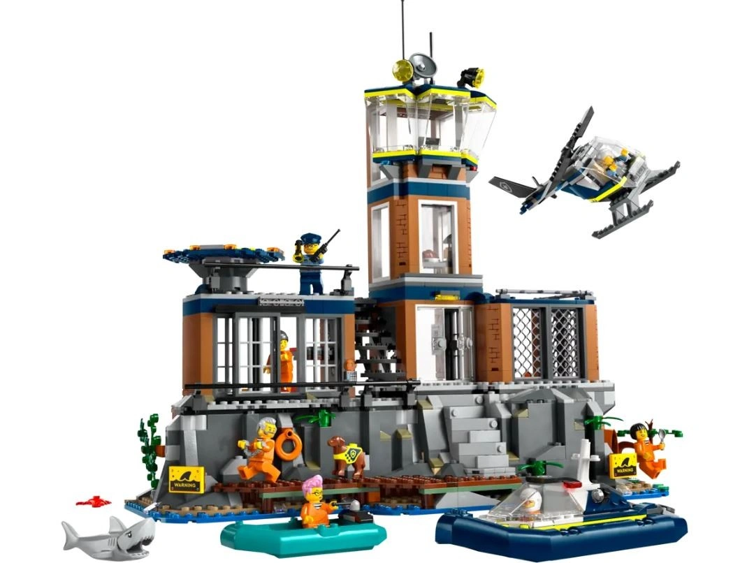 LEGO City 60419 Policie a vězení na ostrově