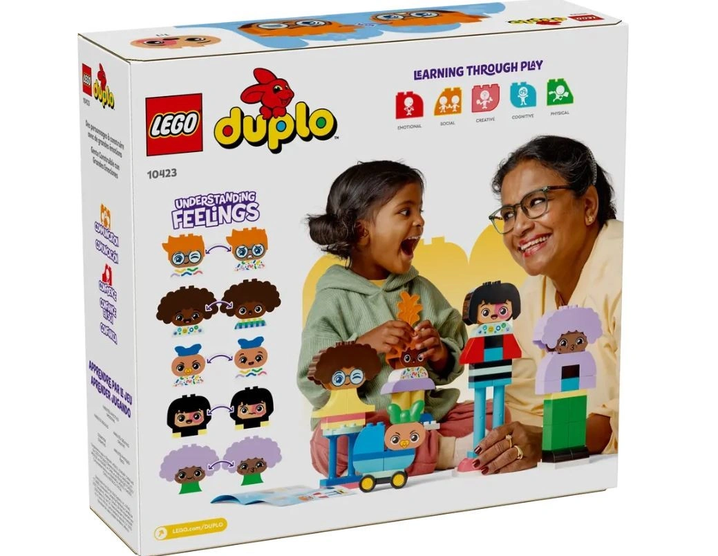 LEGO DUPLO 10423 Sestavitelní lidé s velkými emocemi