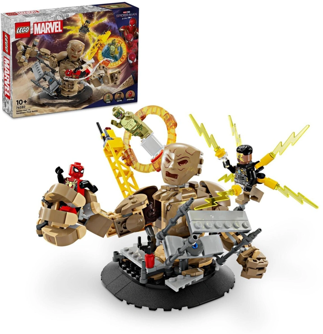 LEGO Marvel 76280 Spider-Man vs. Sandman: Poslední bitva