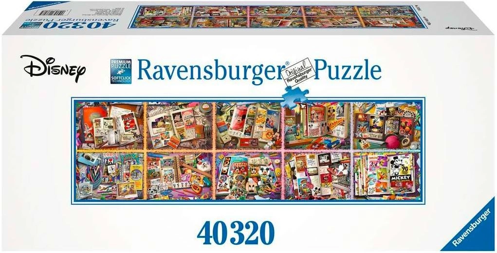 Ravensburger Puzzle Mickey Mouse během let 40320 dílků