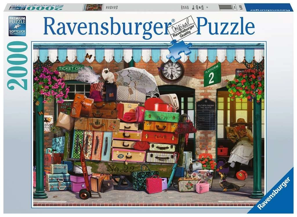 Ravensburger Puzzle Cestování nalehko 2000 dílků