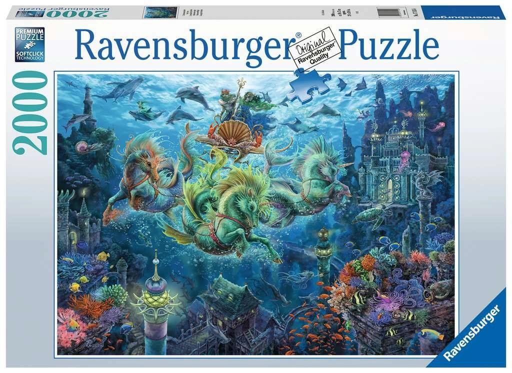 Ravensburger Puzzle Pod vodou 2000 dílků