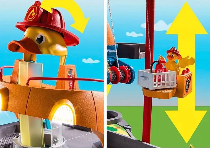 Playmobil Hlavní velitelství , Duck on Call, 119 dílků | 70910