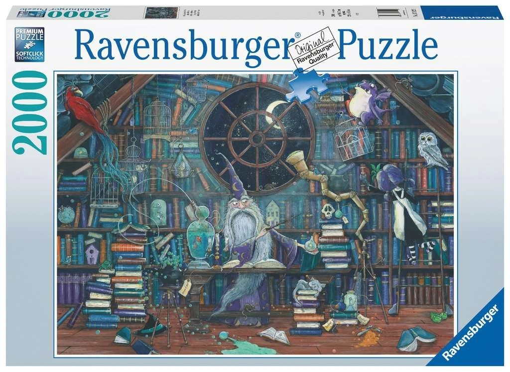 Ravensburger  Puzzle Kouzelník Merlin 2000 dílků