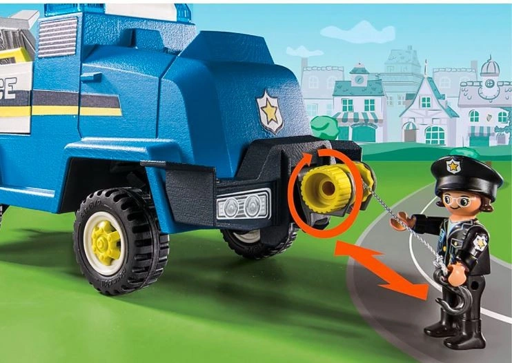 Playmobil Policejní zásahové vozidlo , Duck on Call, 35 dílků | 70915