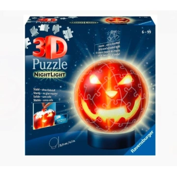 Ravensburger Svítící puzzleball Dýňová hlava 74 dílků
