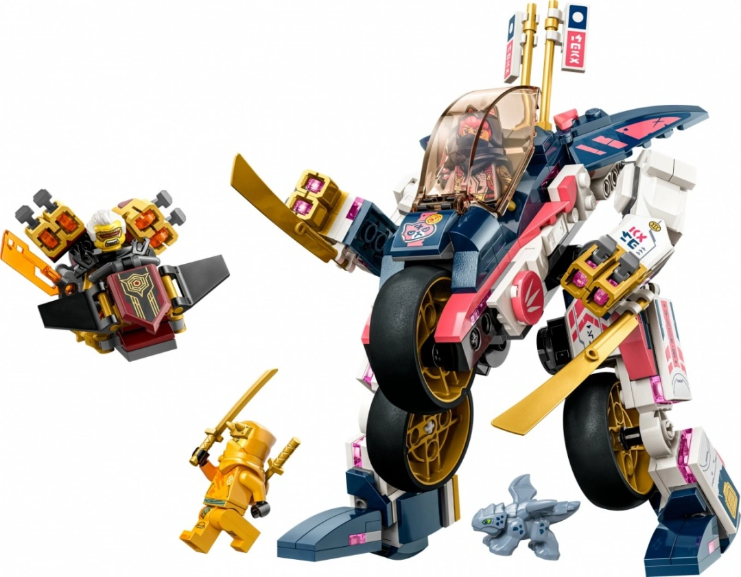 LEGO NINJAGO 71792 Sora a její transformační motorobot