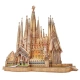 CubicFun  Svítící 3D puzzle Sagrada Família 696 dílků