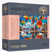 Puzzle Barevné balóny 1000 dílků - Wood Craft Origin puzzle