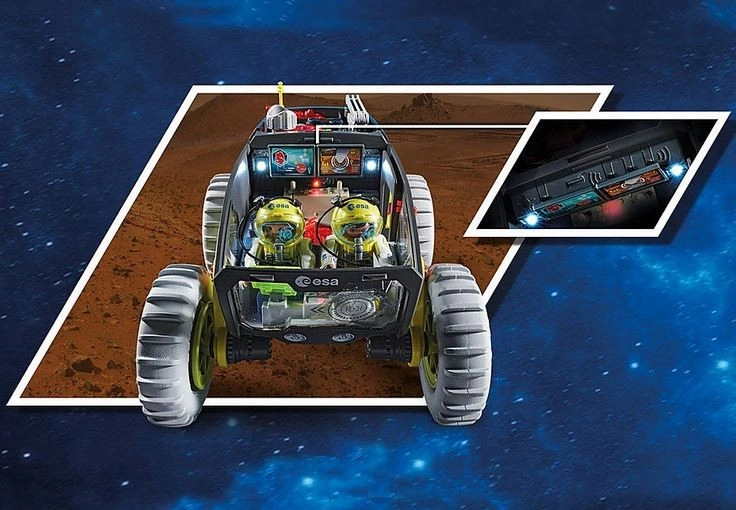 Playmobil 70888 expedice na Mars s vozidly
