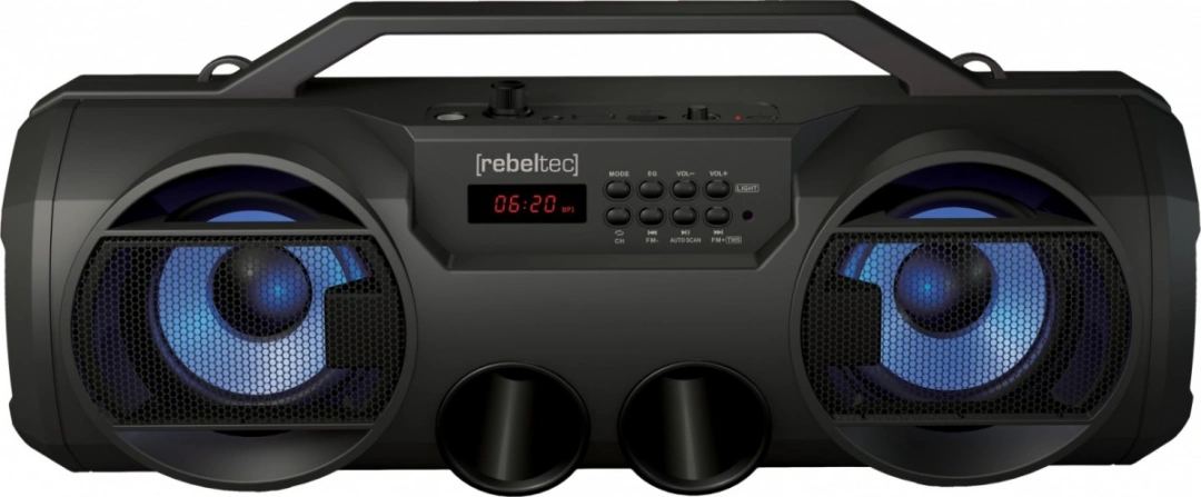 REBELTEC Přenosný reproduktor BT SoundBox 440 černý