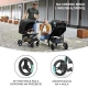 Kinderkraft stroller Grande PLUS 2022 grey