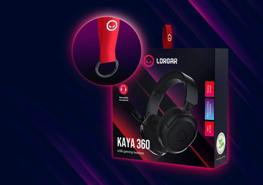 LORGAR Kaya 360 Herní headset