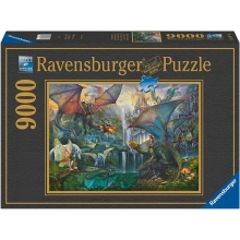Ravensburger Puzzle Dračí les 9000 dílků