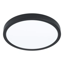 Eglo Fueva 5, kruh, 28,5 cm, (99264), teplá bílá, stmívání, černá