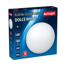 Activejet Plafon LED  AJE-DOLCE bílá