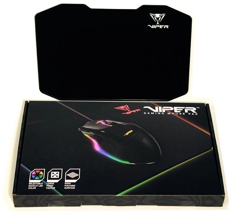 Patriot Memory Viper Black Gaming mouse pad