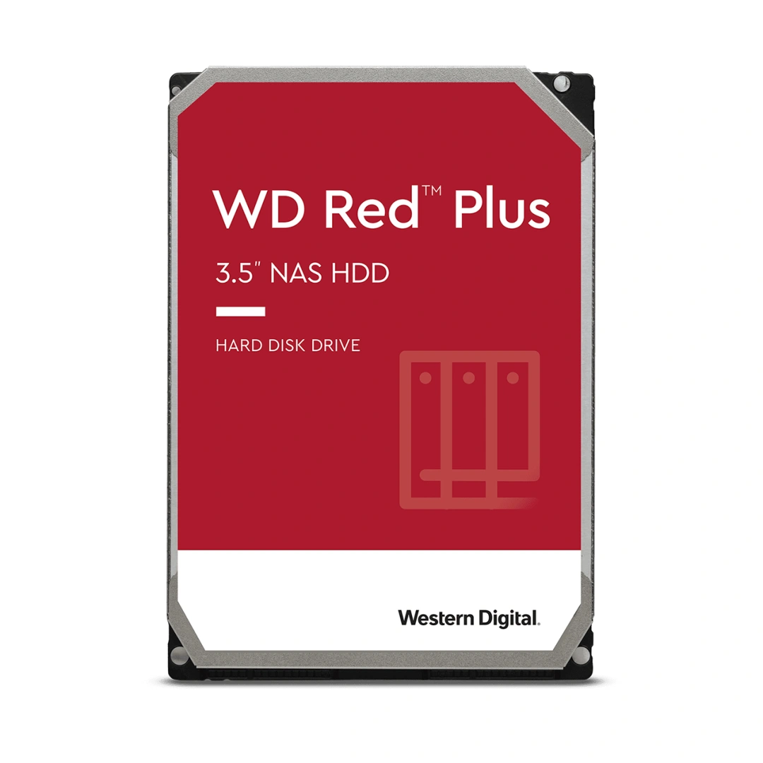 WD Red Plus, 3,5" - 12TB (WD120EFBX)