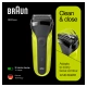 Braun Series 3 300s black/green