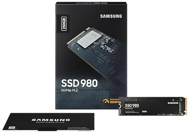 Samsung SSD 980, M.2 - 250GB 