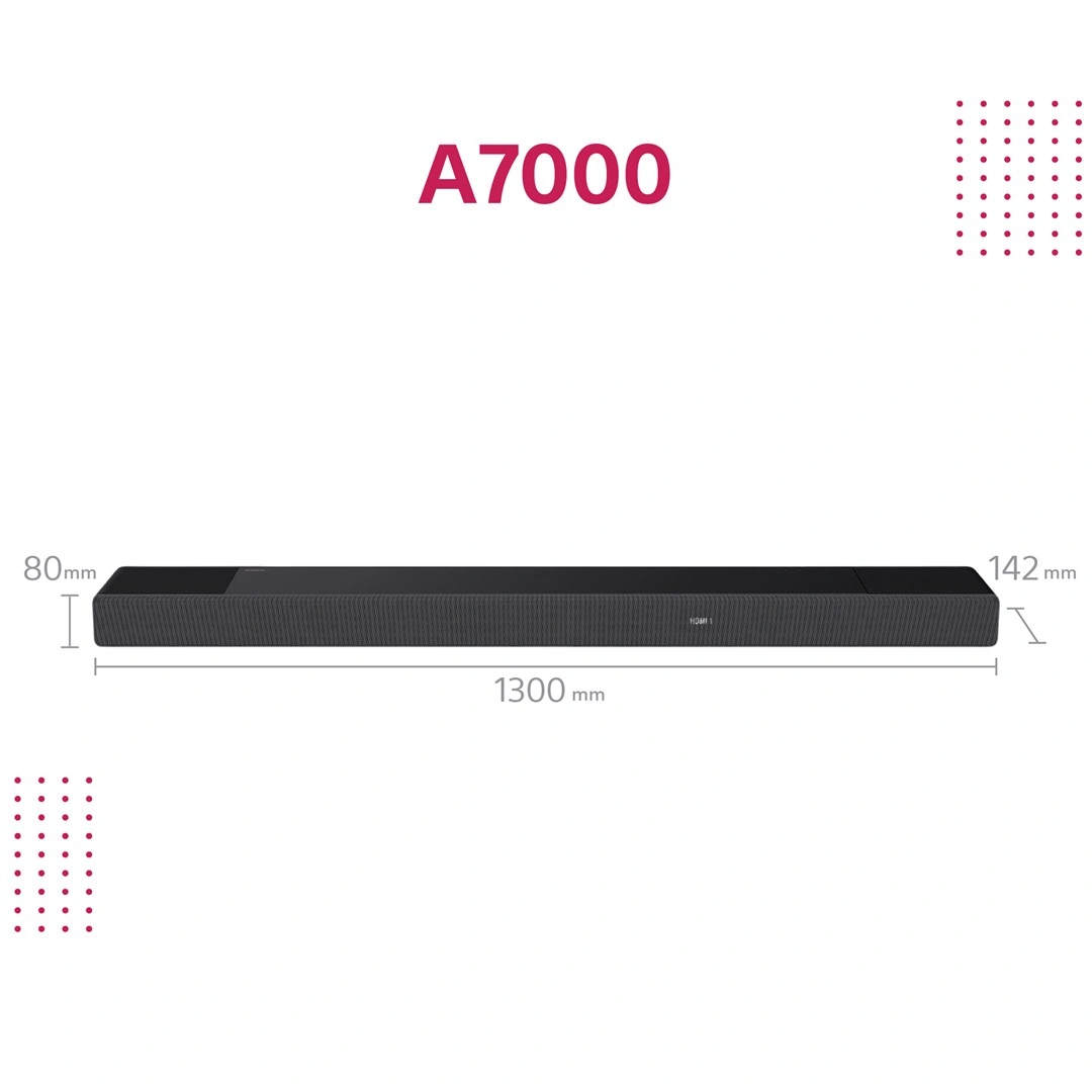 Sony HT-A7000, 7.1.2, černá